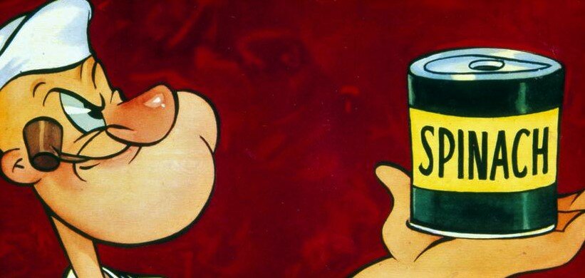 Cerita Popeye Dengan Makanan Bayem Yang Banyak Di Konsumsi Manusia